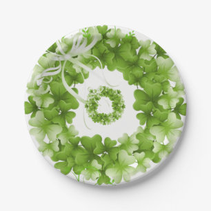 Assiettes En Carton Plaques de papier Saint Patrick's Day