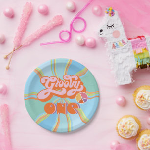Assiettes En Carton Plaques de papier Super Hippie
