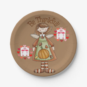 Assiettes En Carton Plaques de papier Thanksgiving