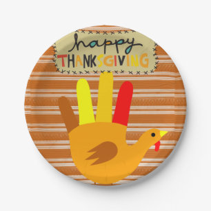 Assiettes En Carton Plaques de papier Thanksgiving