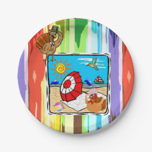 Assiettes En Carton Plaques de papier Thanksgiving