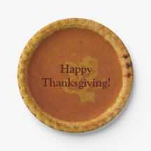 Plaques de papier Thanksgiving personnalisées Citr