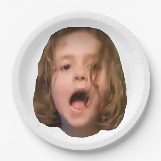 Assiettes En Carton Plaques de papier THFTCP "Plate Rage" (Devant)