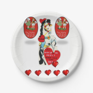 Assiettes En Carton Plaques de papier Valentine's
