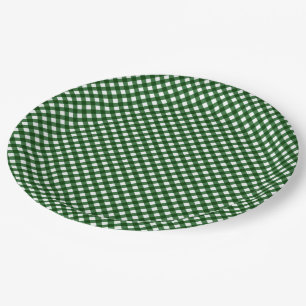 ASSIETTES EN CARTON PLAQUES DE PAPIER VERT CHEX 16-NOËL