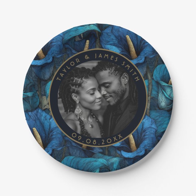 Assiettes En Carton Plaques De Plaques De Calle Uniques Pour Pièce Mar (Devant)