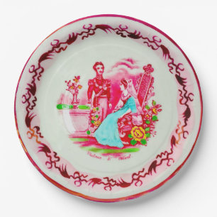 Assiettes En Carton Plaques de réception jetables Victoria & Albert