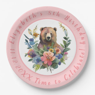 Assiettes En Carton Plaques en papier d'ours