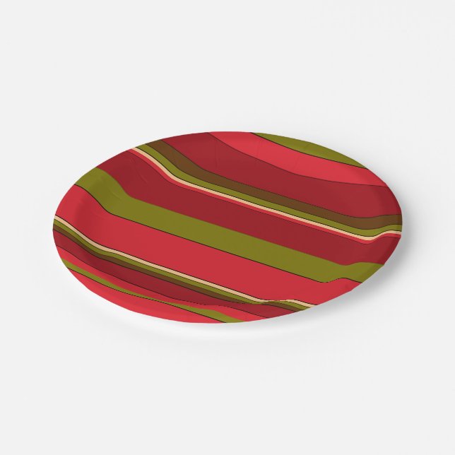 Assiettes En Carton Plaques en papier Gras (Angle)
