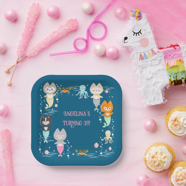 Assiettes En Carton Plaques en papier Nautique Thème Anniversaire Fête (Fête)