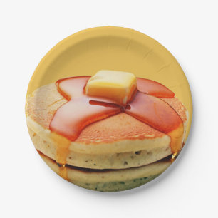 Assiettes En Carton Plaques en papier Pancakes