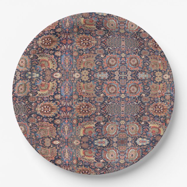 Assiettes En Carton Plaques en papier tzigane de Bohême HAMbyWG (Devant)