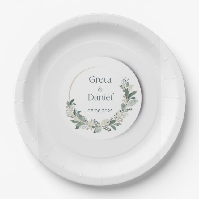 Assiettes En Carton Plaques et Bowls (Devant)