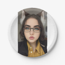 Plaques filles Neko Wolf