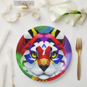 Assiettes En Carton Plaques grand papier Alexander's Cat