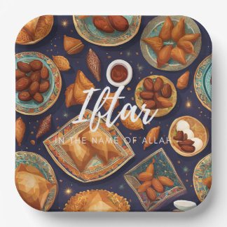 Assiettes En Carton Plaques jetables Iftar