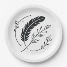 Plaques ou plaques de papier jetables