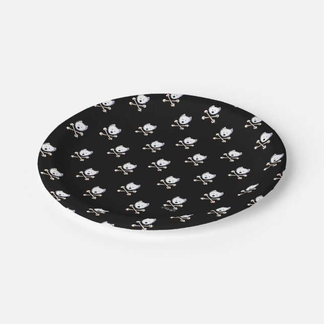 Assiettes En Carton Plaques papier KiniArt Torrid Westie (Angle)