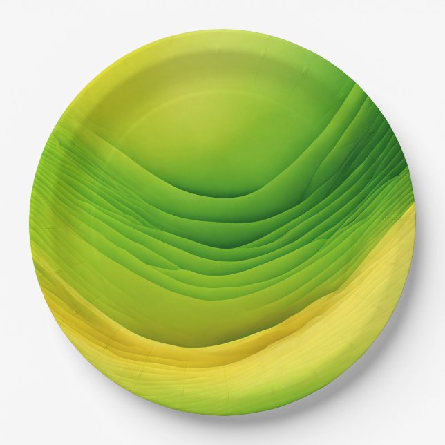 Assiettes En Carton Plaques papier Premium de 9 pouces (Devant)