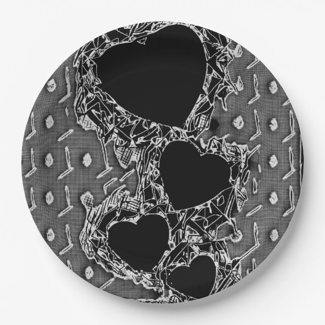 Assiettes En Carton Plaques Studio16 (Devant)