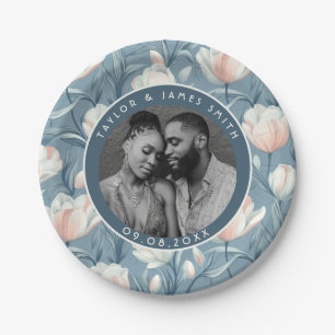 Assiettes En Carton Plaques Tulip Colorées Pour Fête De Mariage D'Été
