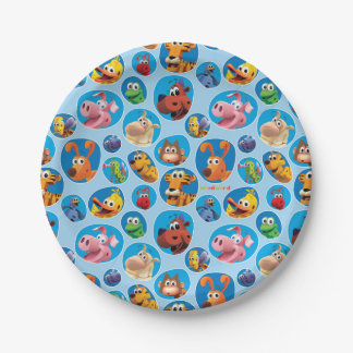 Assiettes En Carton Plat de partie de WordWorld