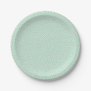 Assiettes En Carton Plat neutre de baby shower de genre doux de brins