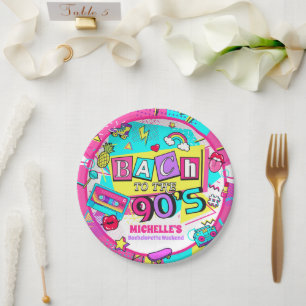 Assiettes En Carton Plate de papier des années 90