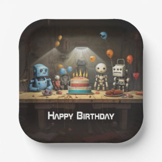 Assiettes En Carton Plates papier pour fête d'anniversaire amusante po