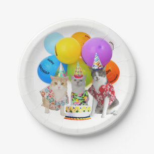 Assiettes En Carton Plats d'assortiment pour les invitations drôles d