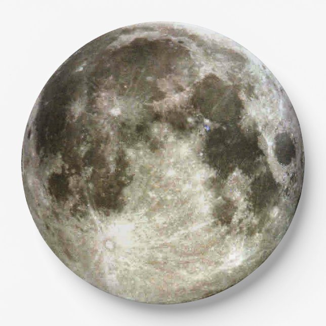 Assiettes En Carton Pleine lune (Devant)