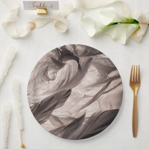 Assiettes En Carton Plumes