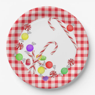 Assiettes En Carton Plums de sucre