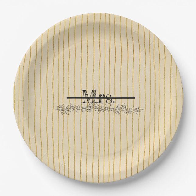 Assiettes En Carton Plus De Plaque Papier De Mme (Devant)