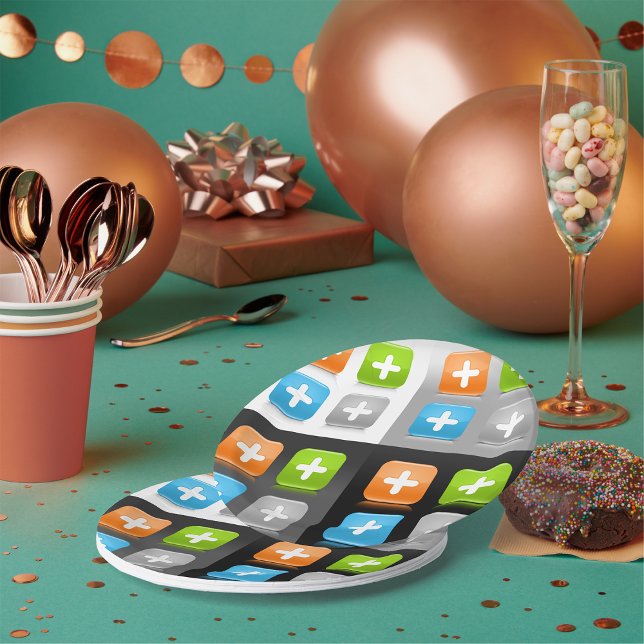 Assiettes En Carton Plus Plaques Papier Icônes (Créateur téléchargé)