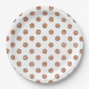Assiettes En Carton Pois