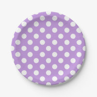 Pois blancs sur lilas