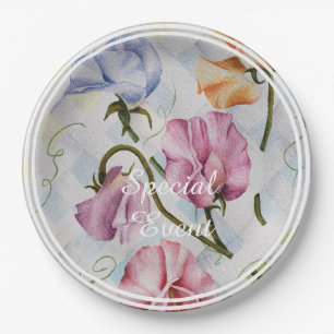 Assiettes En Carton Pois doux