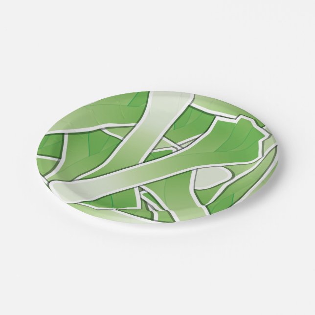 Assiettes En Carton Poitrine funky (Angle)