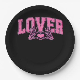 Assiettes En Carton Police Avec Squelette Mains Classique