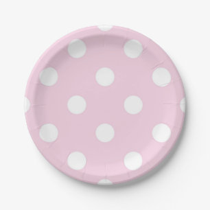 Assiettes En Carton Polka dot