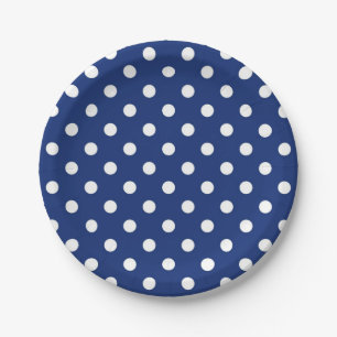 Assiettes En Carton Polka dot