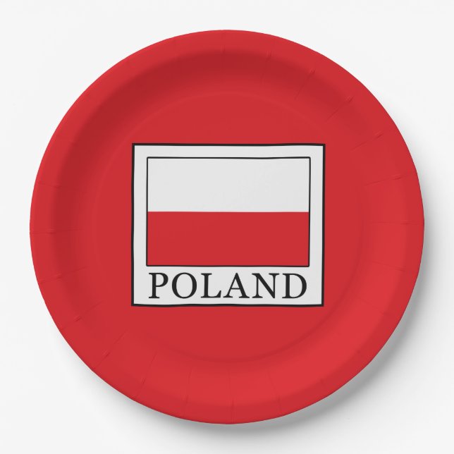 Assiettes En Carton Pologne (Devant)