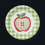 Assiettes En Carton Pomme de nos yeux premier anniversaire Plaques de<br><div class="desc">La pomme de notre oeil en tourne un ! Plaques de fête d'anniversaire sur le thème de la pomme.</div>