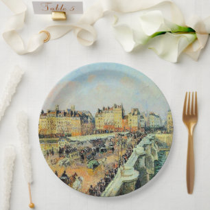 Assiettes En Carton Pont Neuf, Après-midi, Lumière du soleil Camille P