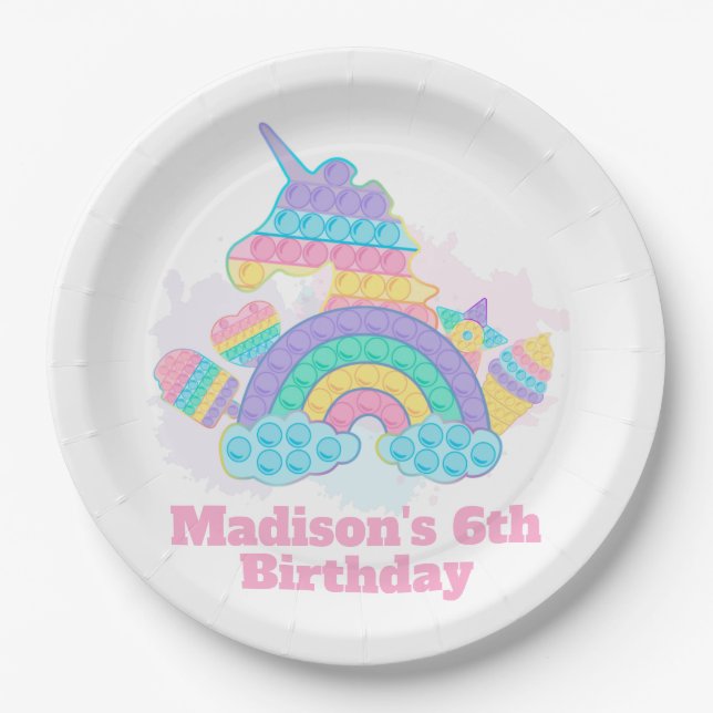 Assiettes En Carton Pop...  (Devant)