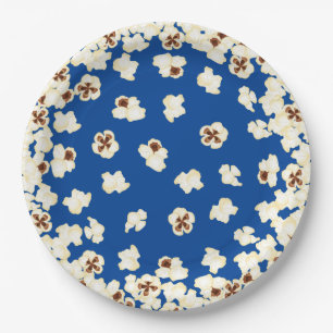 Assiettes En Carton Popcorn Anniversaire de la fête du cinéma