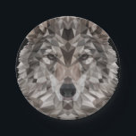 Assiettes En Carton Portrait géométrique Wolf Lone<br><div class="desc">Rappelez-vous ou à quelqu'un que vous aimez que "vous êtes assez" avec cette image de Loup solitaire. Vous n'avez pas besoin de l'approbation de la foule et vous pouvez prendre vos propres décisions. Soyez farouchement indépendants ! Ce loup géométrique regarde son défi. Un vrai alpha fidèle à son pack. Elle...</div>