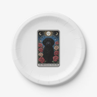 Assiettes En Carton Portuguese Water Dog