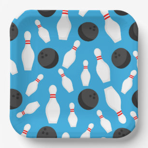 Assiettes en carton pour Bowling, Soirée de jeux d